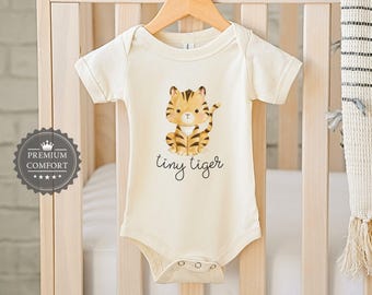 Tiger Baby Body - Süßes Katzen Outfit, Babyparty Geschenk