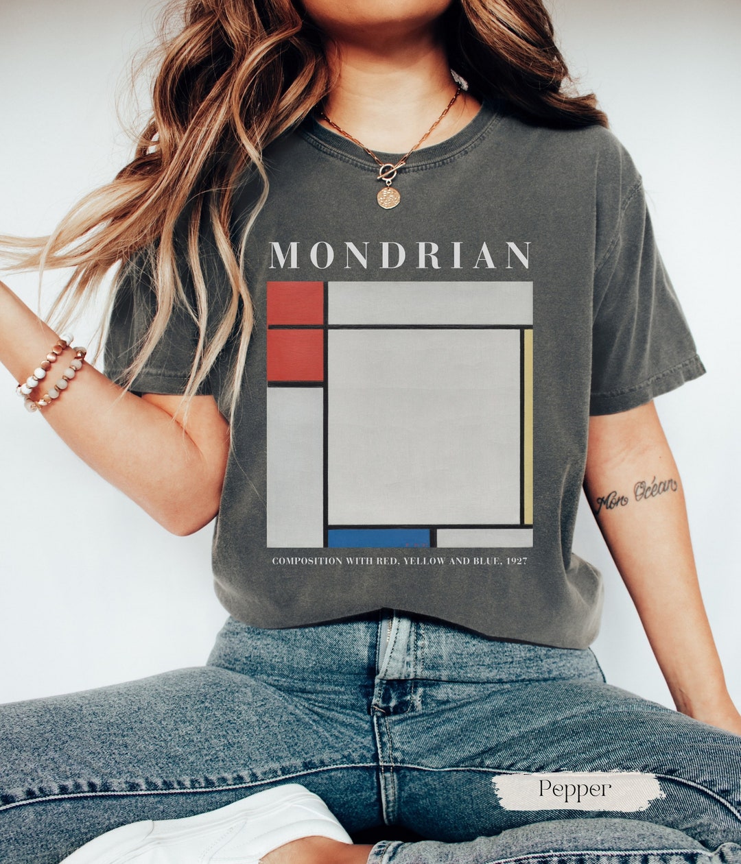 Mondrian Flowered Shirt