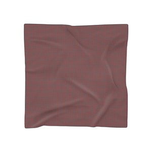 Red and Black Checkered | Buffalo | Tartan | Scarf