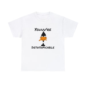 Daffy Duck / Sei Cattivissimo / Cattivissimo / Maglietta unisex in cotone pesante