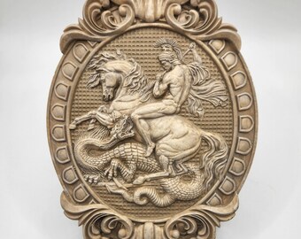 St George | Saint | Wall Mounted Plaque