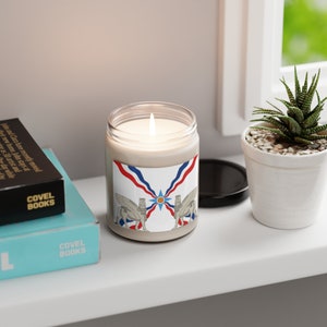 Assyrian Flag | Lamassu | Scented Soy Candle, 9oz