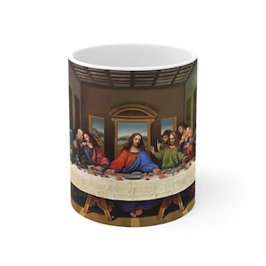 Last Supper | Jesus | Leonardo da Vinci | Ceramic Mug 11oz