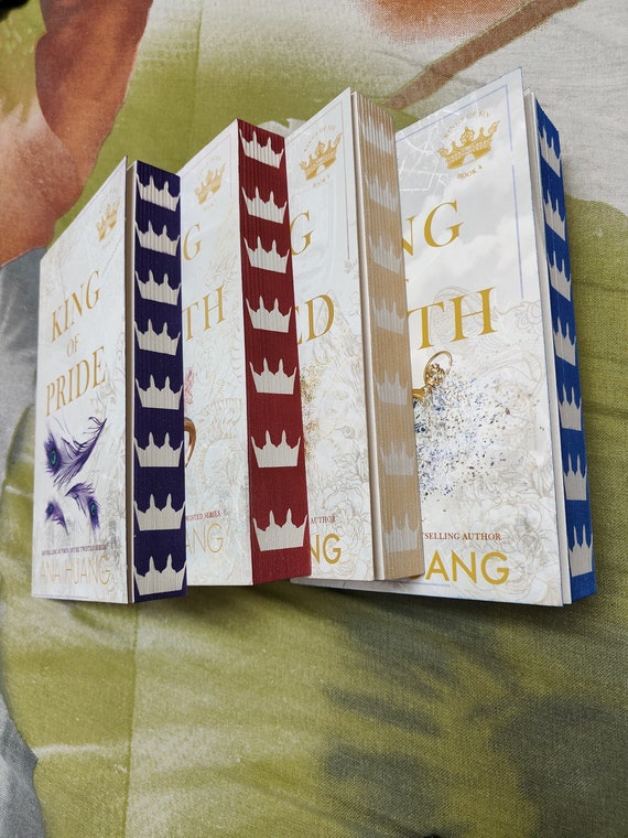 King of Wrath, King of Pride, King of Greed, King of Sloth, Kings of Sin Series, Ana Huang, Sprayed Edges Custom-made Special Edition Books - Etsy King of Wrath, King of Pride, King of Greed, King of Sloth, Kings of Sin Series, Ana Huang, Sprayed Edges Custom-made Special Edition Books - Etsy