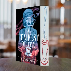 A Tempest of Tea Hafsah Faizal Sprayed Edges Custom-made Special Edition Book