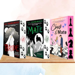 Panna młoda, mat, szach i mat autorstwa Ali Hazelwood: Specjalne wydanie książek z natryskiwanymi krawędziami