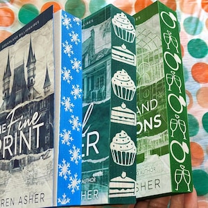 Dreamland Billionaires Series by Lauren Asher: Sprayed Edges Special Edition Books