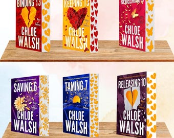 Boys of Tommen Series by Chloe Walsh: Sprayed Edge Special Edition Paperbacks