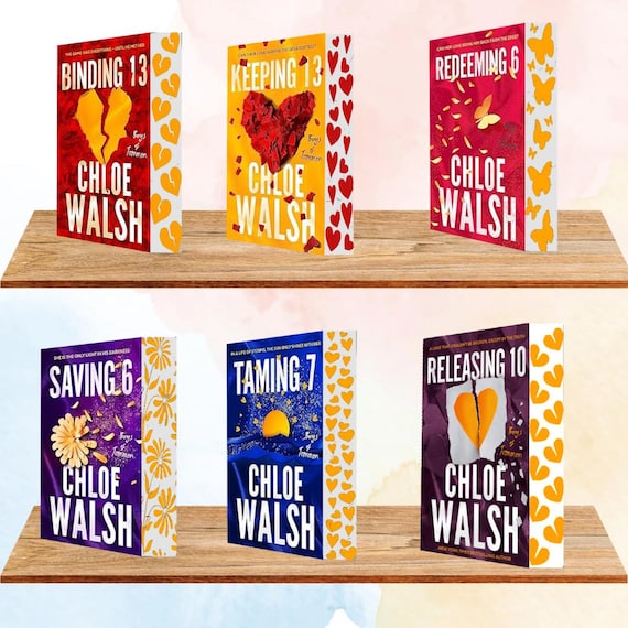 Boys of Tommen Series by Chloe Walsh: Sprayed Edge Special Edition