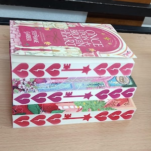 Once Upon a Broken Heart Series by Stephanie Garber: Sprayed Edges Special Edition Paperbacks