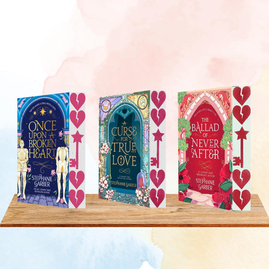 Once Upon a Broken Heart Series by Stephanie Garber: Sprayed Edges