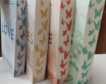 Amore contorto, Odio contorto, Giochi contorti, Bugie contorte, Ana Huang, Serie contorta, Libri in edizione speciale personalizzati Sprayed Edges
