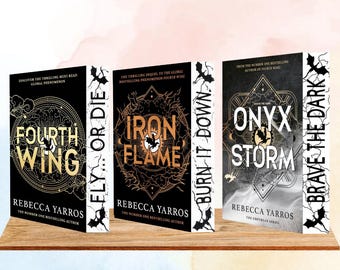 Cuarta Ala, Llama de Hierro, Rebecca Yarros, La Serie Empírea, Libros de Edición Especial Bordes Pulverizados