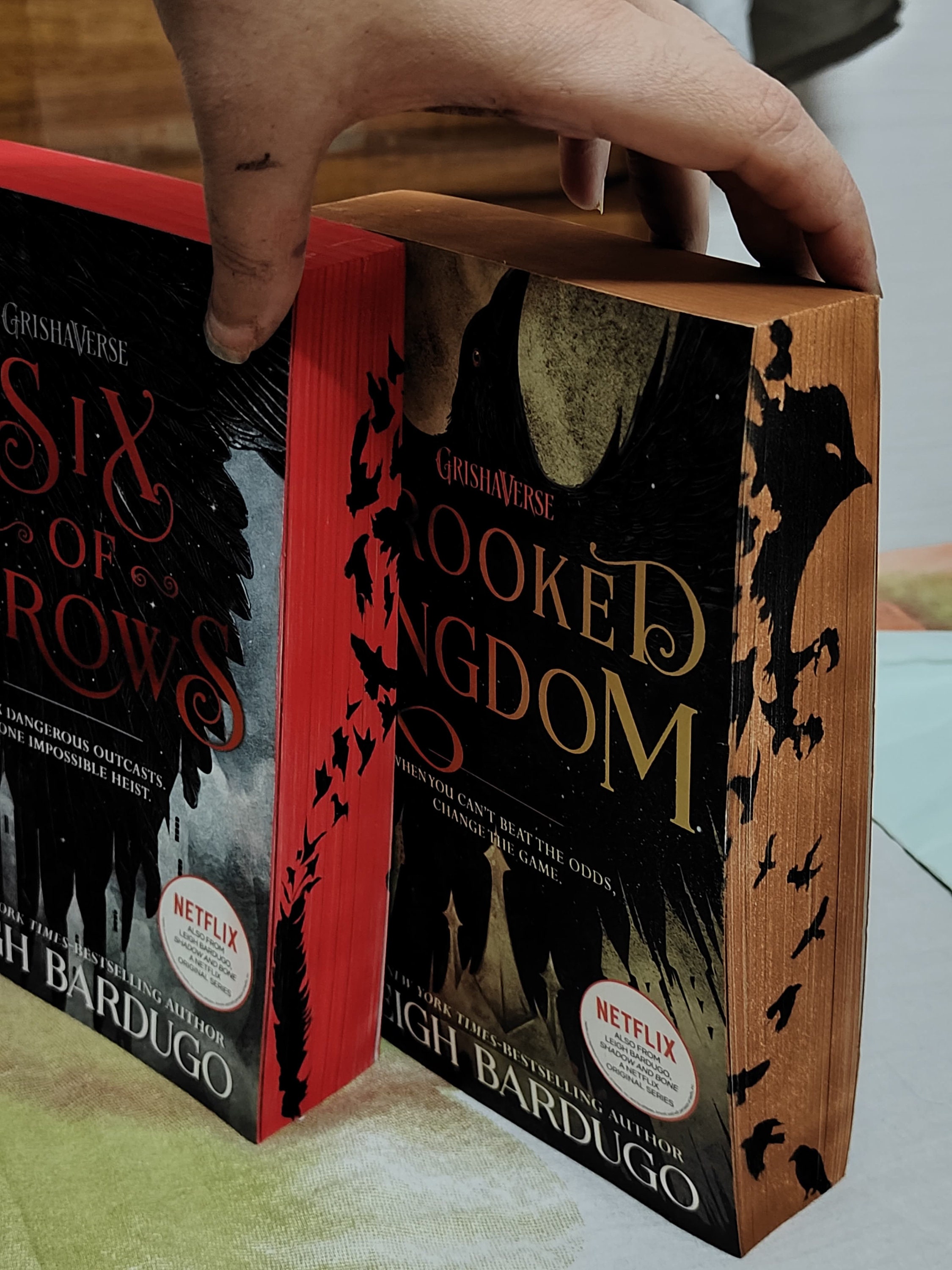 Six of Crows Duology by Leigh Bardugo: Sprayed Edges Special