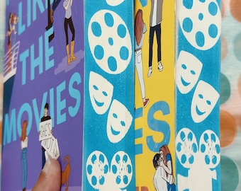 Mejor que las películas, Nada como las películas, Mejor que las películas, Set, Lynn Painter, Libros de edición especial hechos a medida con bordes rociados