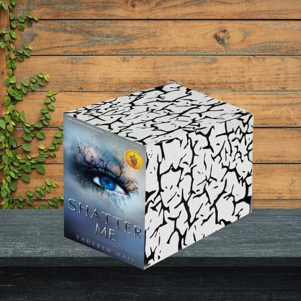 Shatter Me Series, Unravel Me, Unite Me, Ignite Me, Restore Me, Find Me, Tahereh Mafi, Sprayed Edges Custom-made Special Edition Books