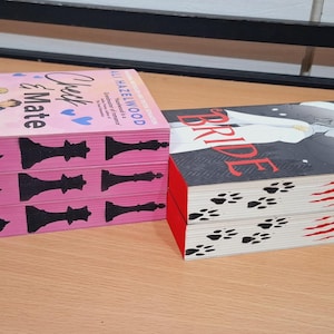 Bride, Check & Mate by Ali Hazelwood: Sprayed Edges Special Edition Books