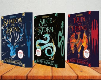 Shadow and Bone Trilogy by Leigh Bardugo: Sprayed Edges Special
