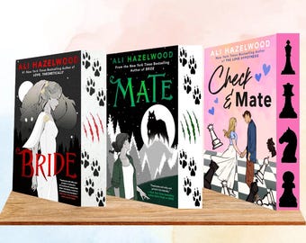 Bride, Mate, Check & Mate Set by Ali Hazelwood: Sprayed Edges Special Edition Books