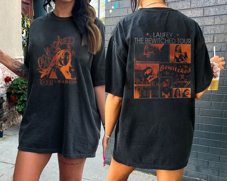 Laufey the Bewitched Tour 2023 Music Shirt 2 Sides Vintage - Etsy Canada