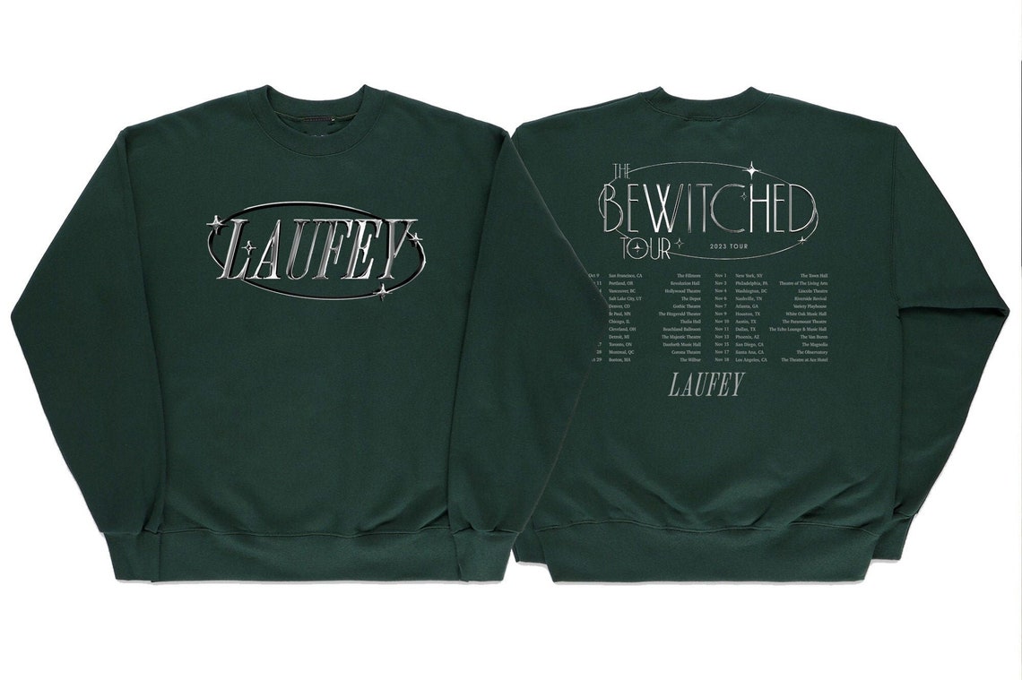 Laufey the Bewitched Tour 2023 Shirt Schwanzey Merch Shirt Etsy Canada