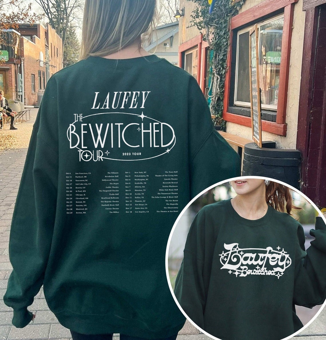 Vintage Laufey Merch Laufey the Bewitched Tour 2023 Shirt Etsy Canada