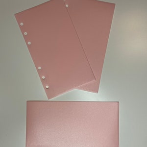 Roze A6 cash enveloppen (zonder rits)