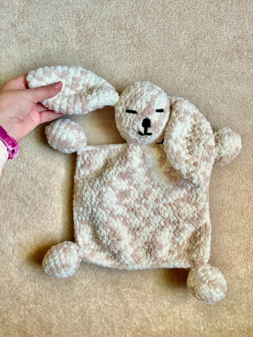 No Sew Bunny Lovey Crochet Pattern - Etsy