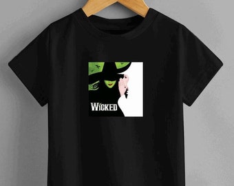 Wicked musical, wicked the musical, wicked tshirt for kids and adults, defying gravity, popular, wicked merch