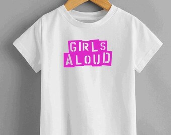 Girls aloud tshirt, girls aloud tour, tour merch, Cheryl Cole, Nadine Coyle, Kimberley Walsh, Nicola Roberts, for Sarah Harding