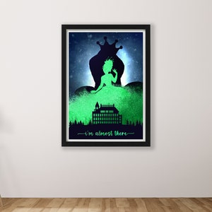 The Princess and the Frog Print available in a2 a3 a4