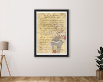Jeder spricht über Jamie Sheet Music Art Print | West End Broadway als digitaler Download