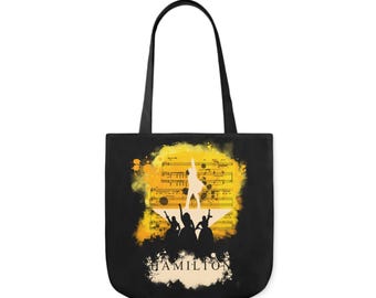 WCGXKO Presente De Teatro Musical Broadway Musical Theater Shows Icons Tote Bag Broadway Enthusiast Gift, Bolsa Musical