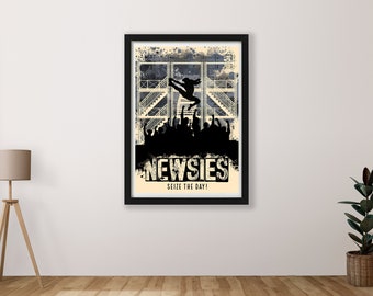 Newsies Musical Print available in a2 a3 a4