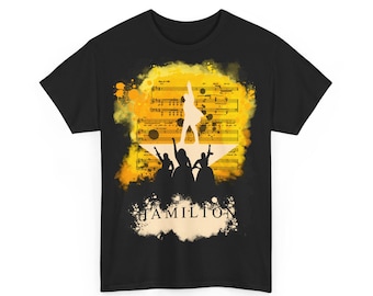 Camiseta do musical Hamilton, vestuário para fãs da Broadway, presente para amantes da música