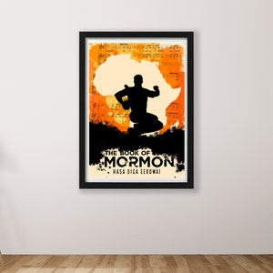The Book of Mormon Musical Print available in a2 a3 a4