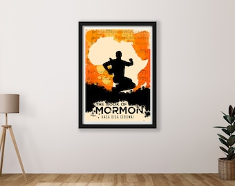 The Book of Mormon Musical Print available in a2 a3 a4