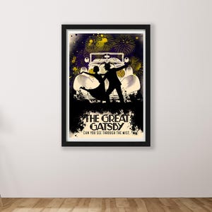 The Great Gatsby Musical Poster Print - Posters, Wall Art, Home Decor, Broadway Gift, Music Lover Poster, Theatre Art Print