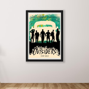 The Outsiders Musical Poster Print - Digital Posters, Wall Art, Home Decor, Broadway Gift, Music Lover Poster, Theatre Art Print