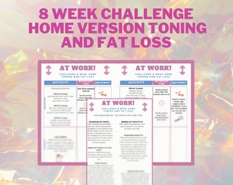 Home Workout Plan, Fitness Program, Workout From Home,Digital Download,Gym Guide, Fat burning Workout, Workout for women,Dumbbells Only