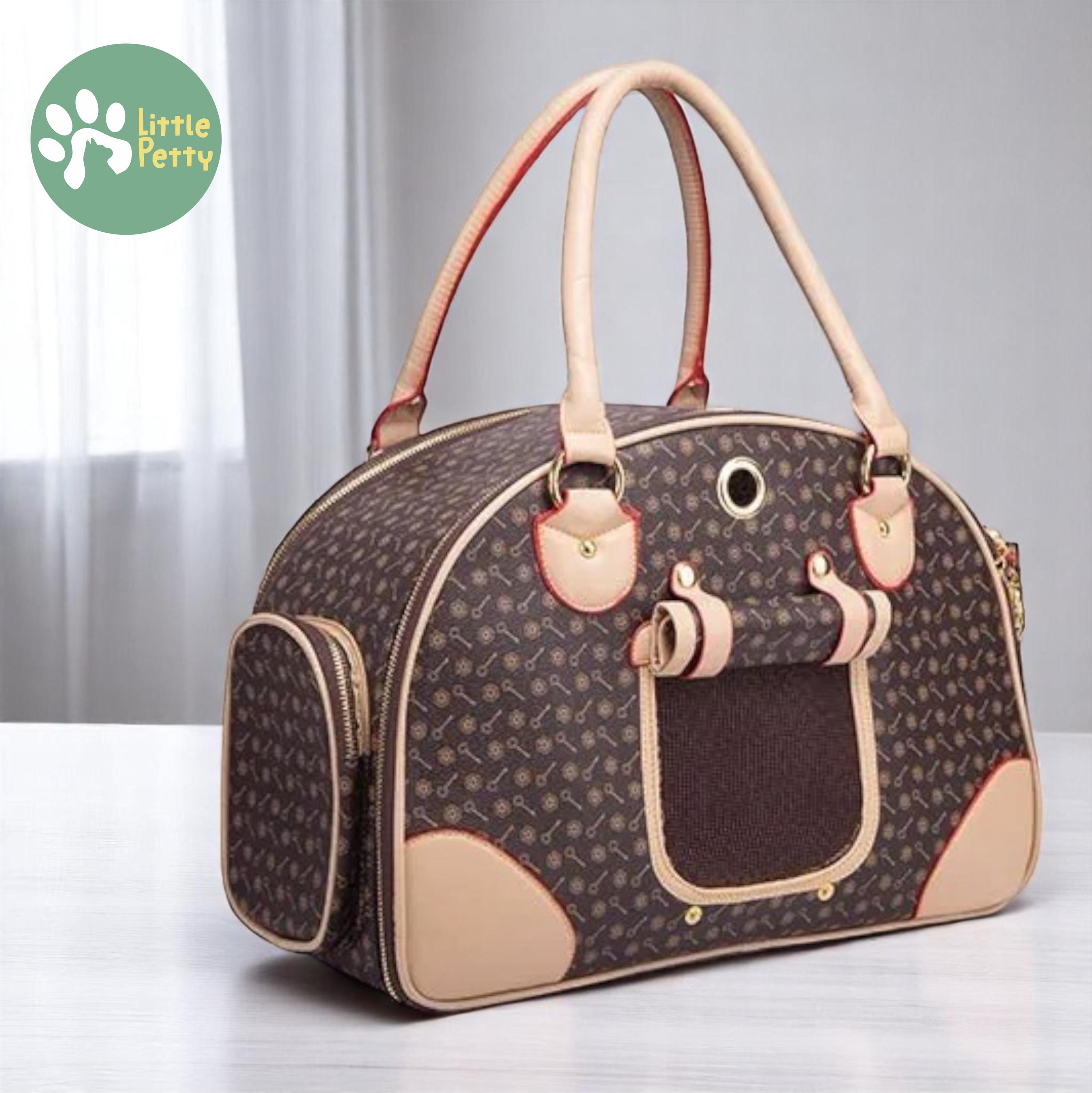 Louis vuitton dog carrier - Etsy België