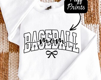 Sudadera con capucha y cuello redondo para mamás beisboleras, sudadera para el día del partido, sudadera con capucha de béisbol, regalos para mamá, camiseta de mamá beisbolera, regalo para ella