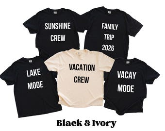 Camisetas de vacaciones familiares, camisetas de viaje a juego, camiseta de primos, camiseta de viaje de chicas, camiseta de vacaciones en la playa, camiseta de viaje de verano, camiseta de viaje en grupo