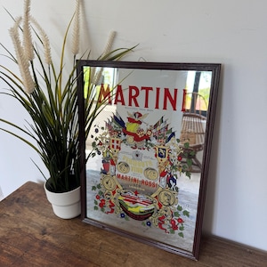 Specchio pubblicitario Martini