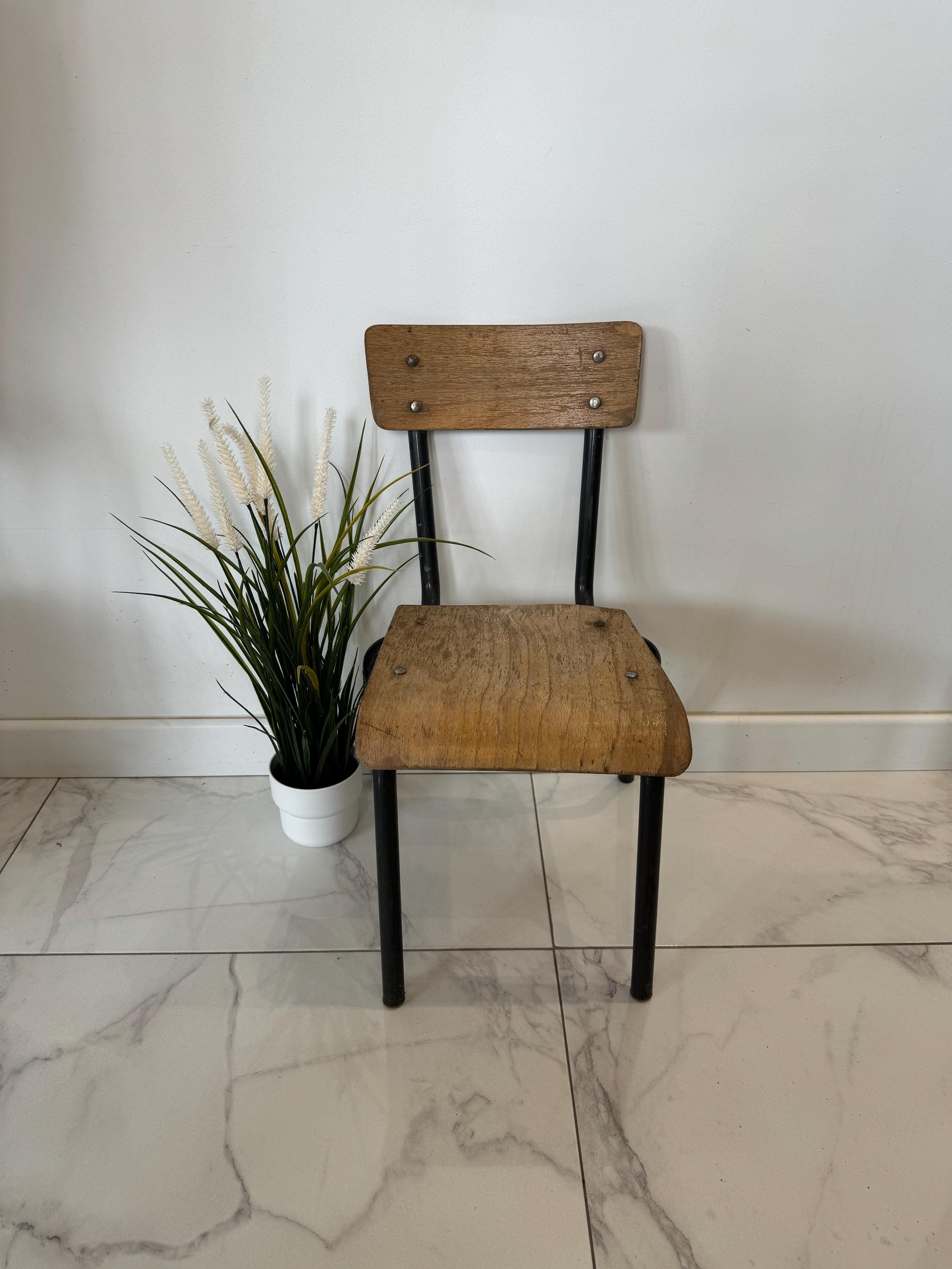 Chaise École Enfant Vintage