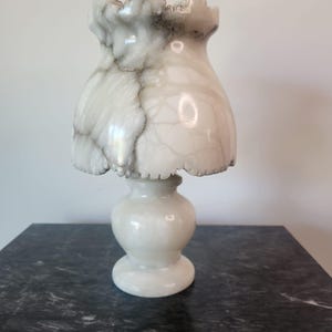 Alabaster table lamp