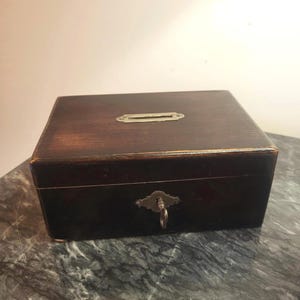 Old wooden box