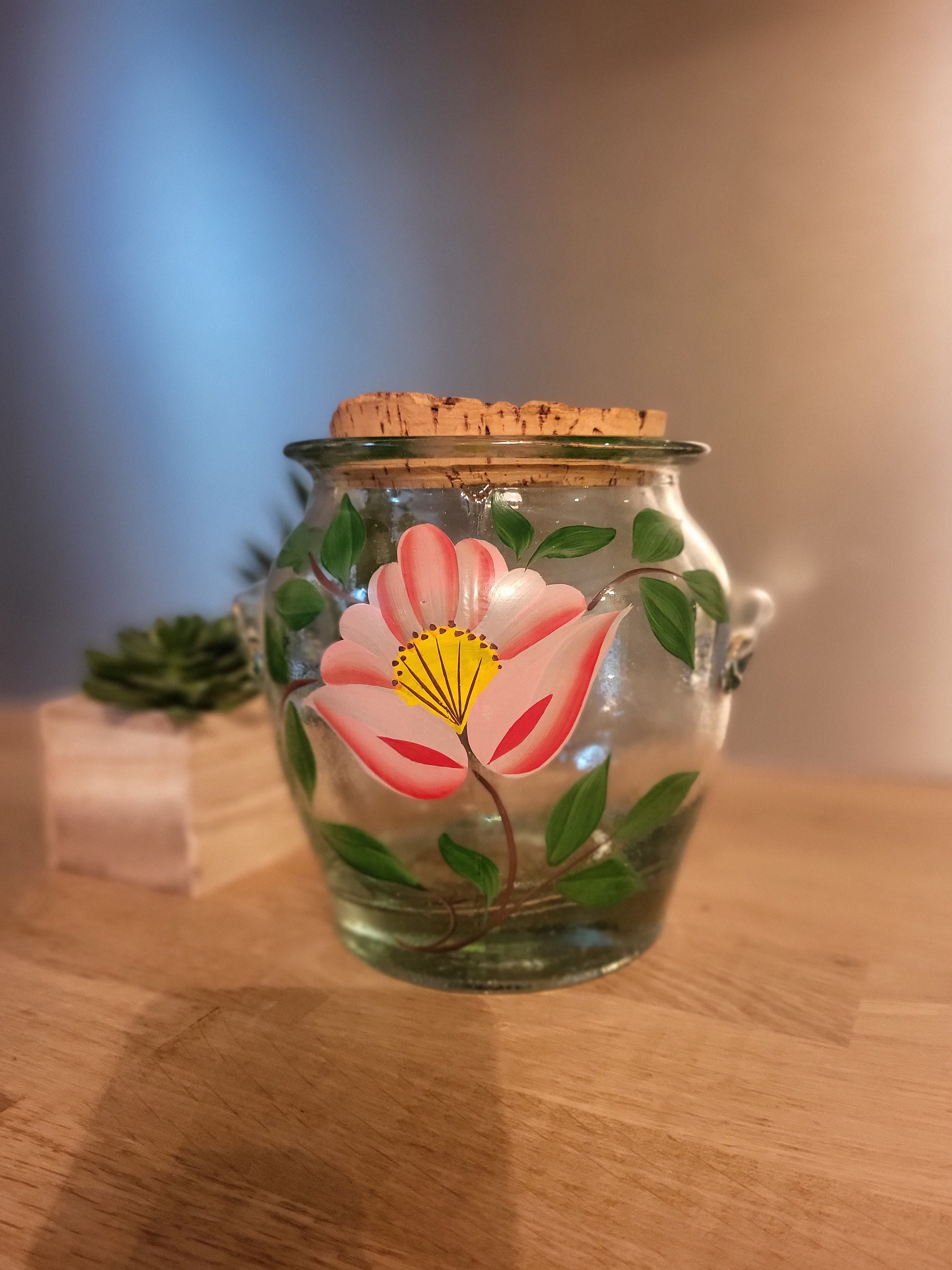 HEMOTON Bocal à épices en verre avec bouchon en liège - Pour terrarium,  plantes succulentes, micro paysage, vase à bulle transparent pour  bricolage, bricolage, bouteille de dérive (marron clair) : :  Cuisine