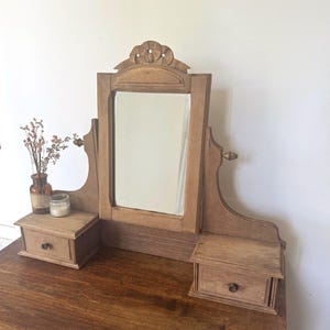 Art Deco wooden dressing table