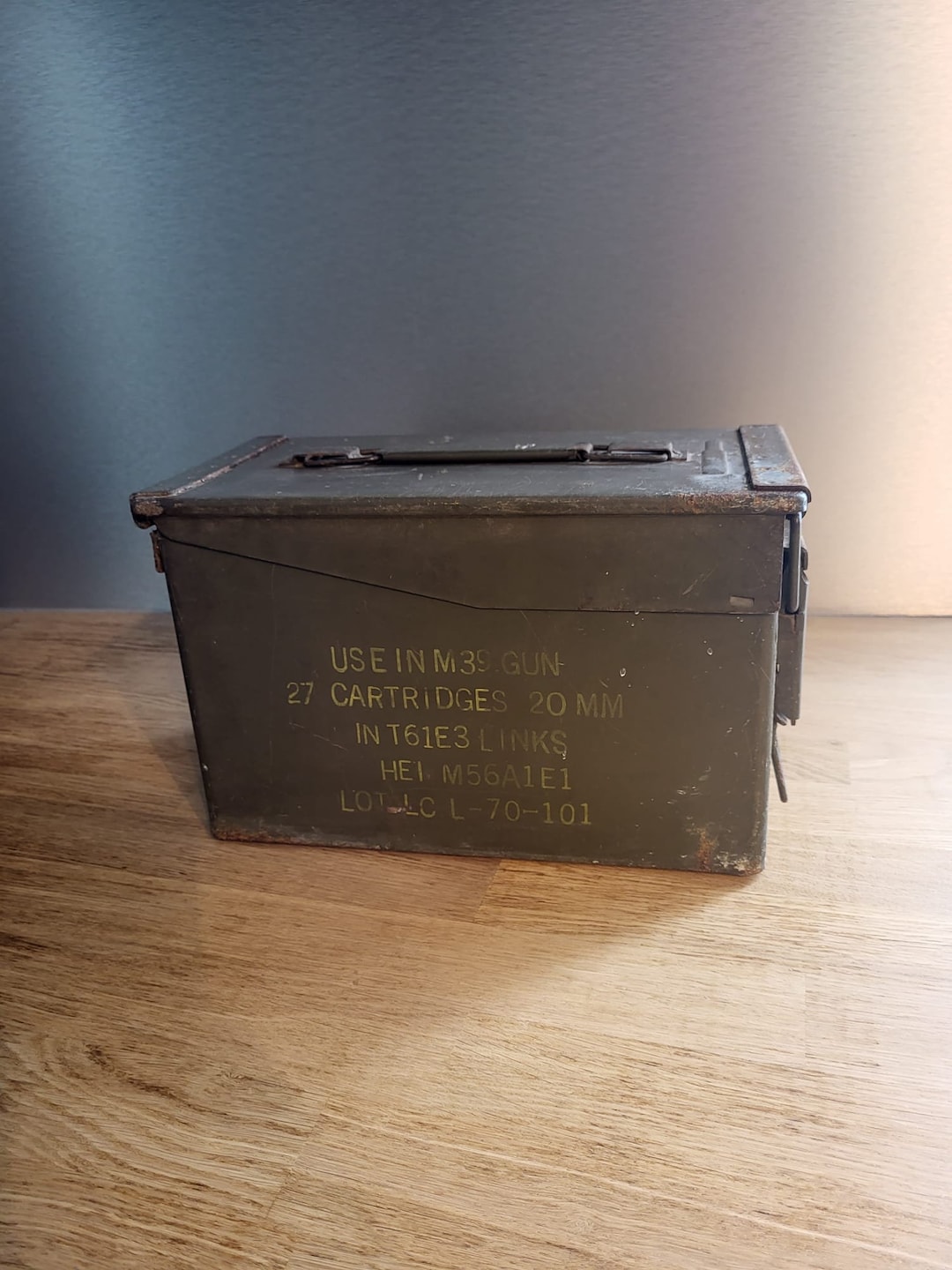Military Box Old Metal Ammunition - Etsy Military Box Old Metal Ammunition - Etsy